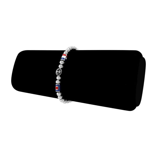 Unisex Armband – Kugelarmband aus Edelstahl 18,5 cm