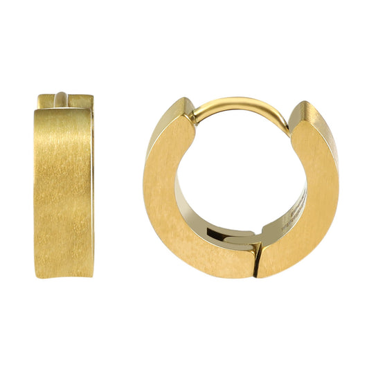 Unisex Ohrringe – Creole aus Edelstahl