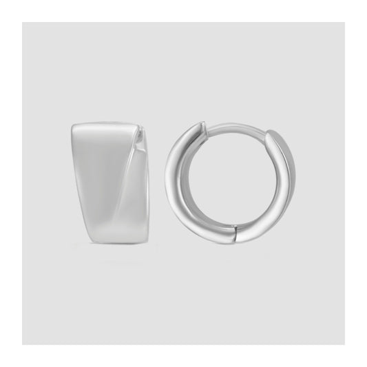 Damen Ohrringe – Klappcreole aus 925 Silber