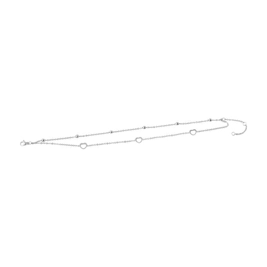 Damen Armband aus Edelstahl 25 cm
