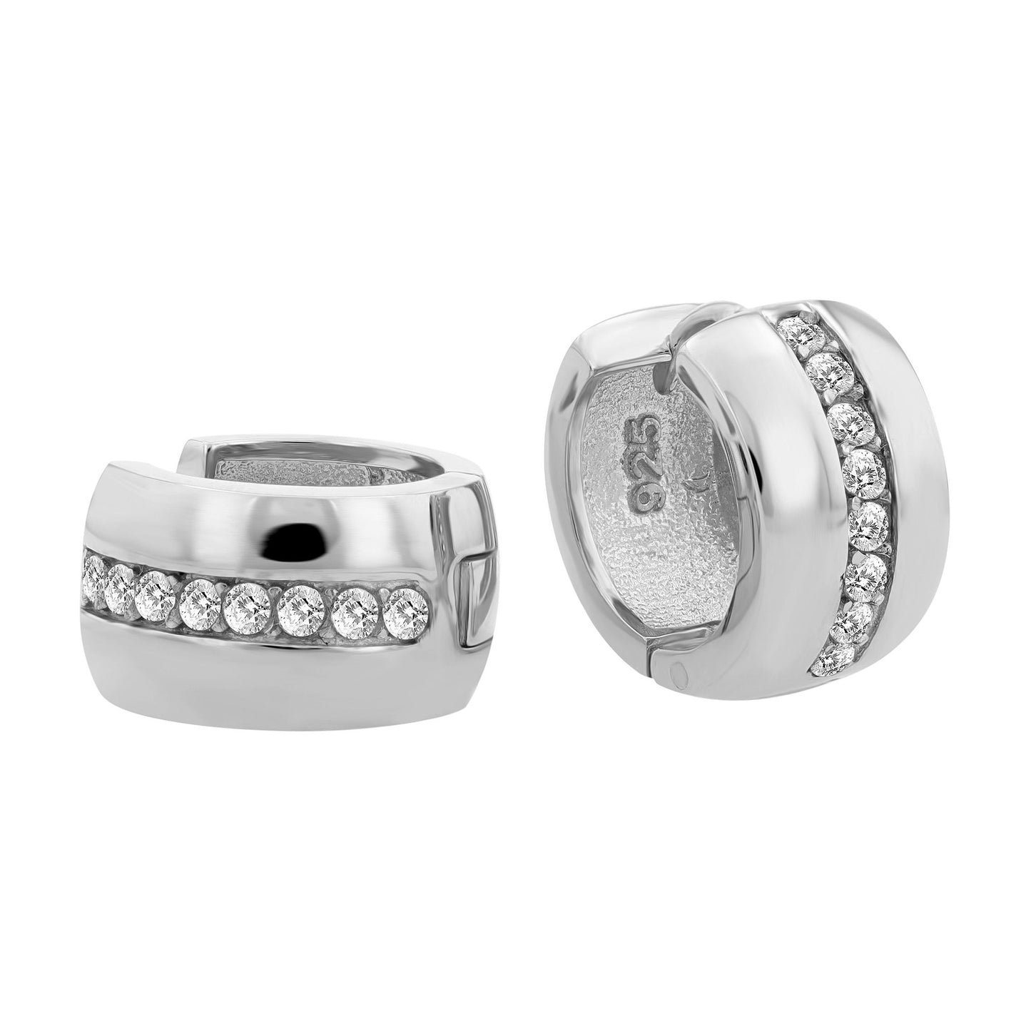 Damen Ohrringe – Creole aus 925 Silber