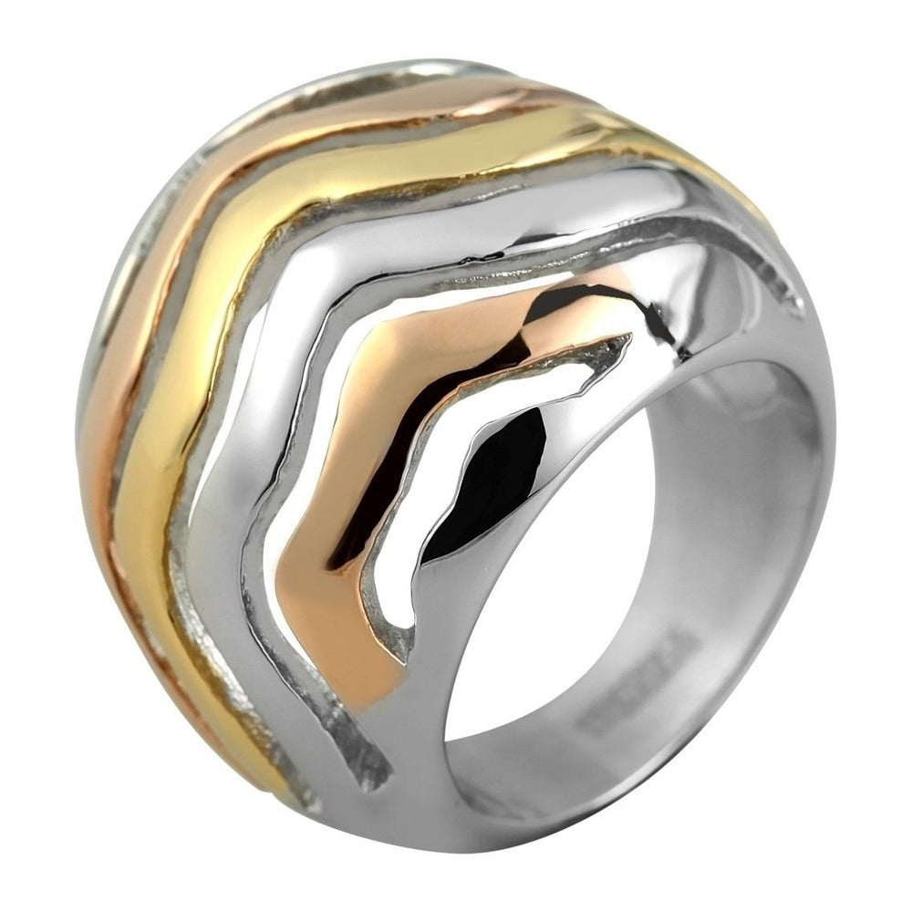 Damen Ring aus Edelstahl