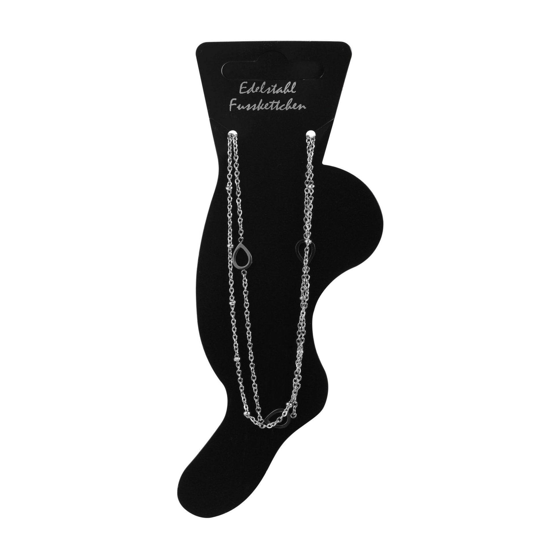 Damen Armband aus Edelstahl 24 cm