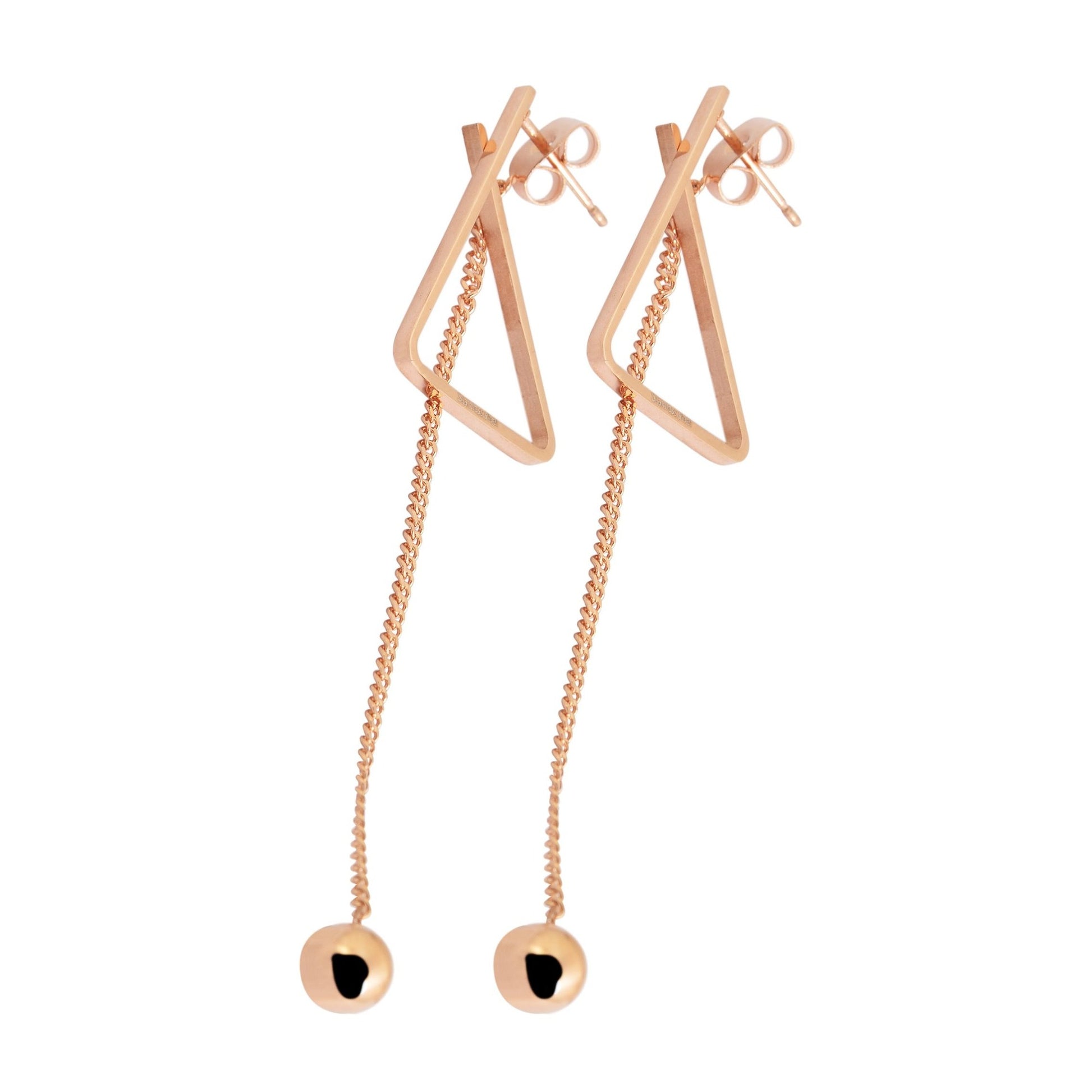 Damen Ohrringe aus Edelstahl