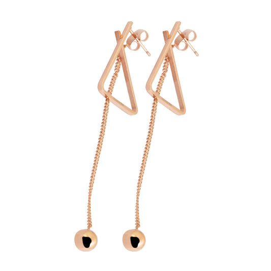 Damen Ohrringe aus Edelstahl