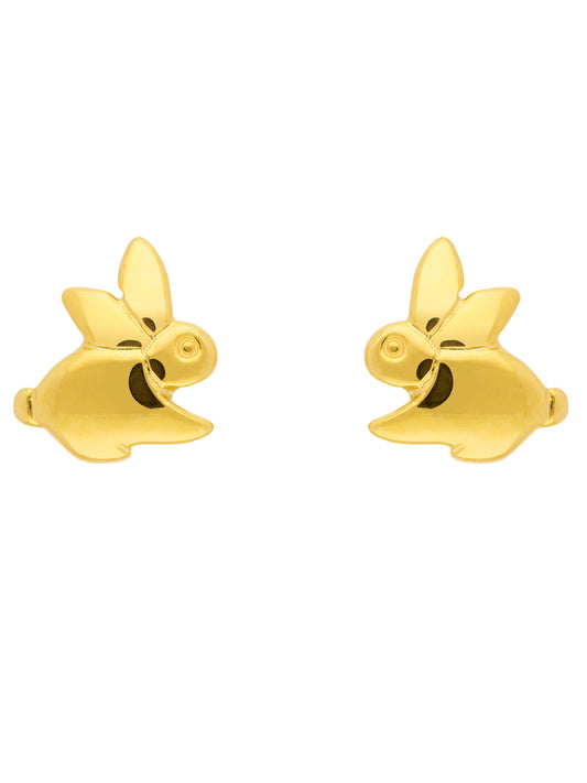 Adelia´s 333 Gold Ohrringe   Ohrstecker Hase