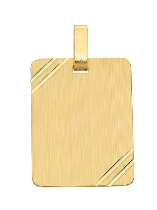 Adelia´s 333 Gold Gravurplatte Anhänger