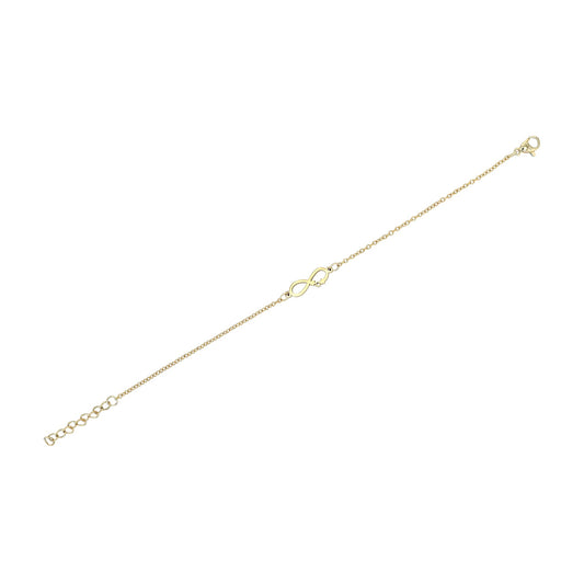 Damen Armband – Unendlichkeitszeichen aus Edelstahl 17+3 cm