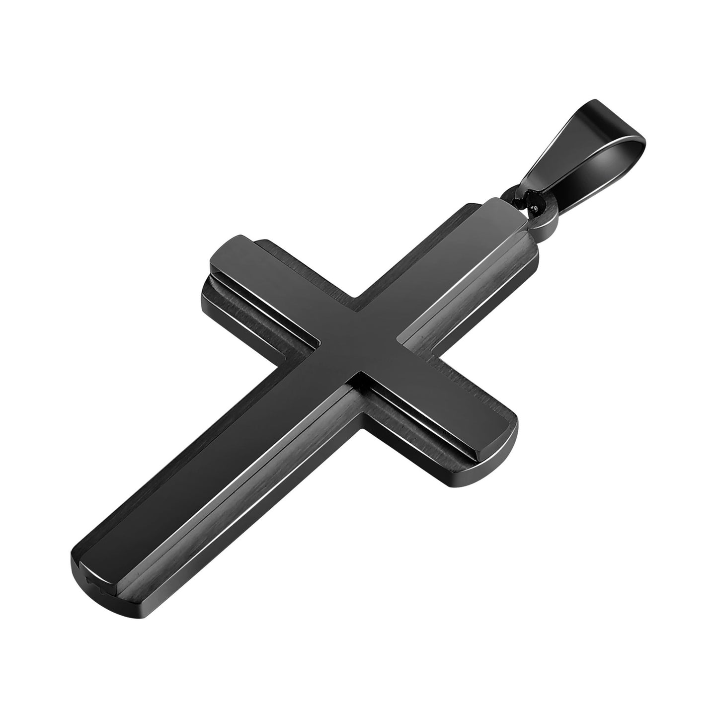 Damen Anhänger – Kreuz Kreuzanhänger aus Edelstahl