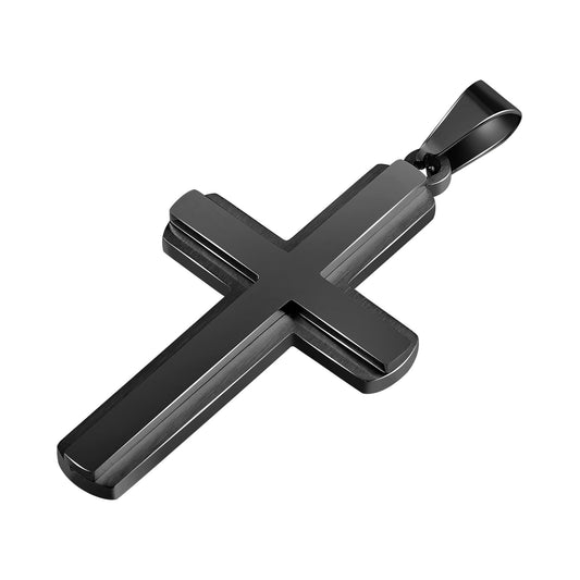 Damen Anhänger – Kreuz Kreuzanhänger aus Edelstahl