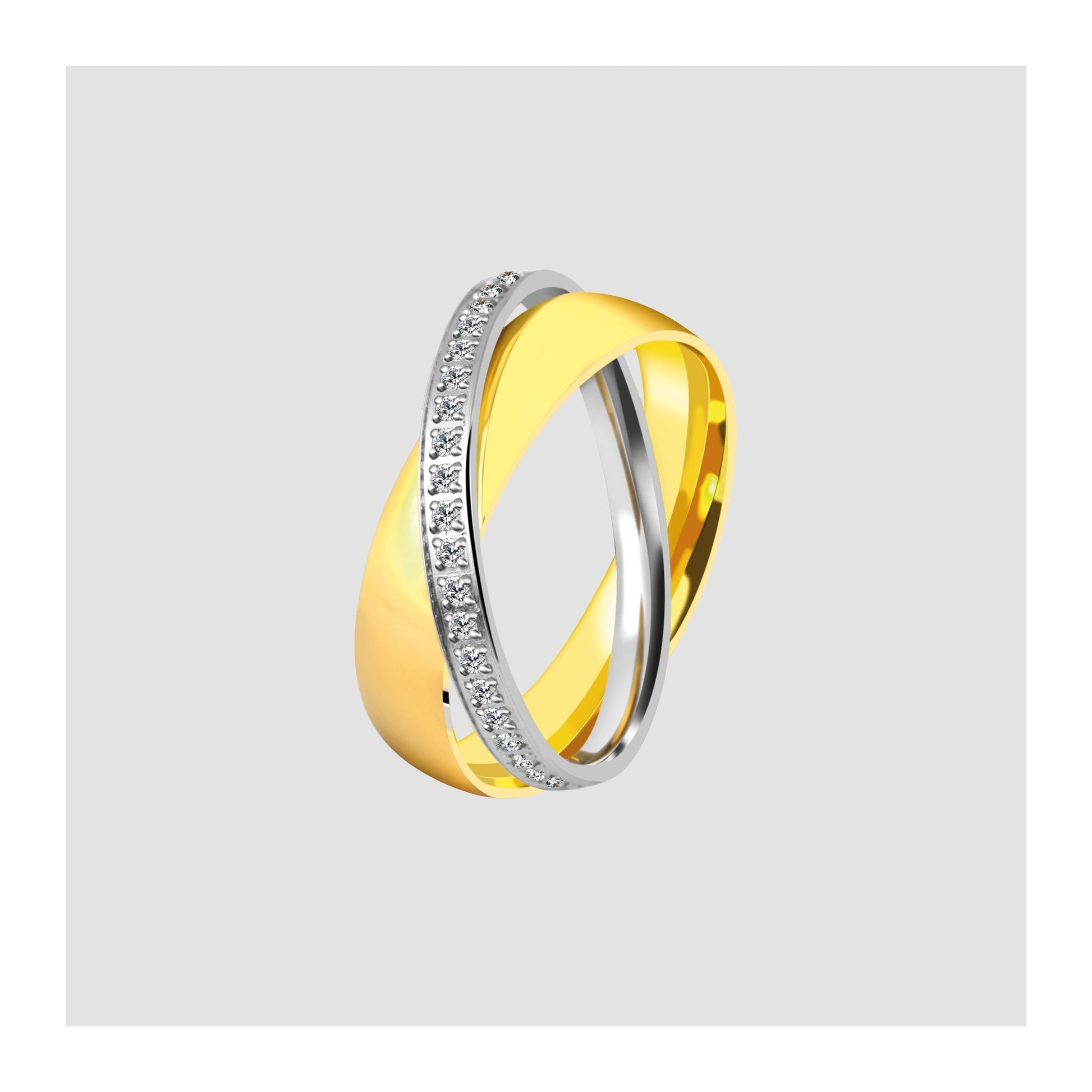 Damen Ring aus Edelstahl