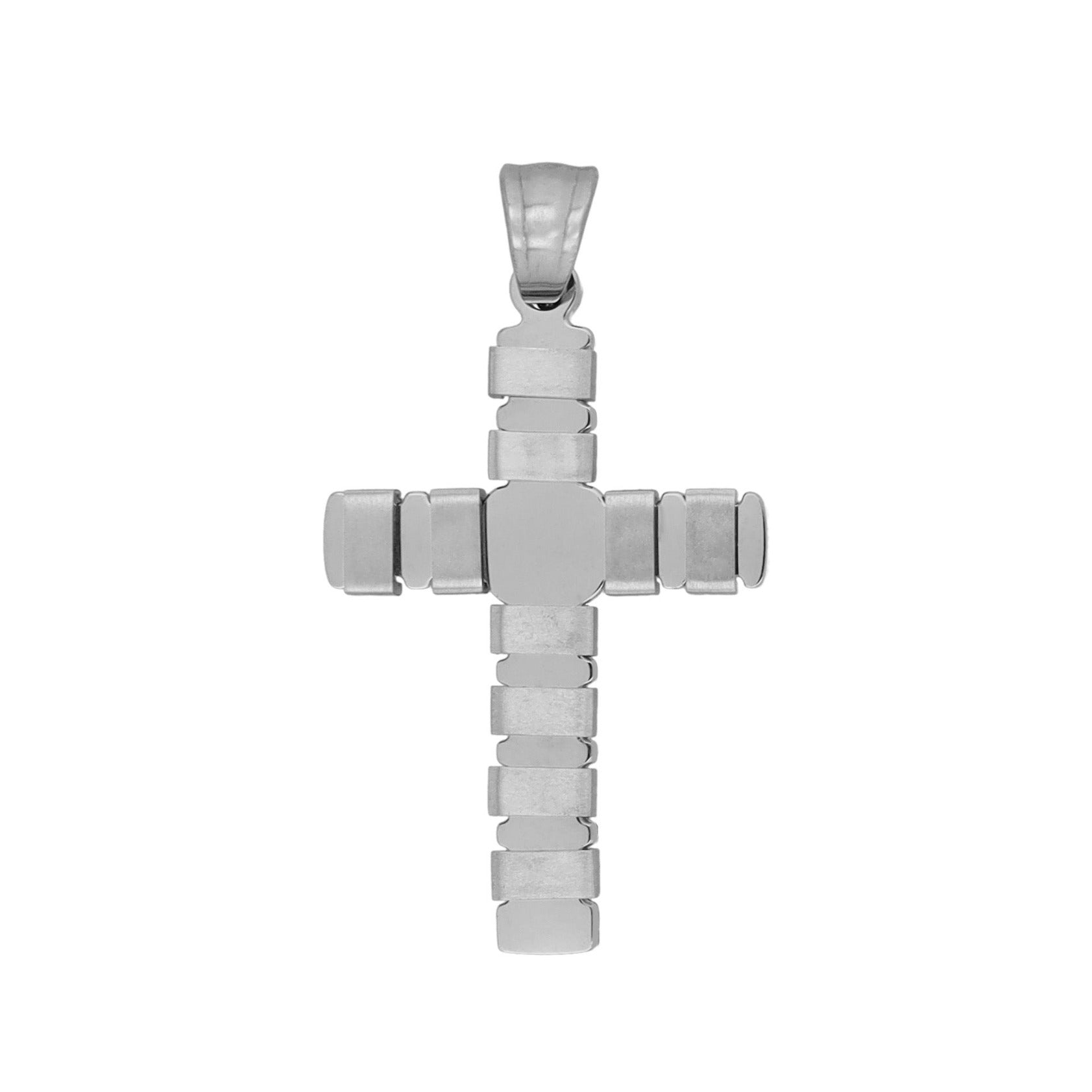 Unisex Anhänger – Kreuz Kreuzanhänger aus Edelstahl