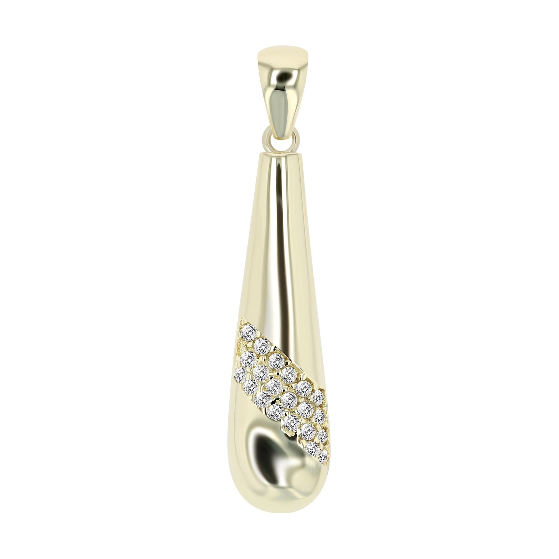 Damen Anhänger aus 333 Gold mit Zirkonia