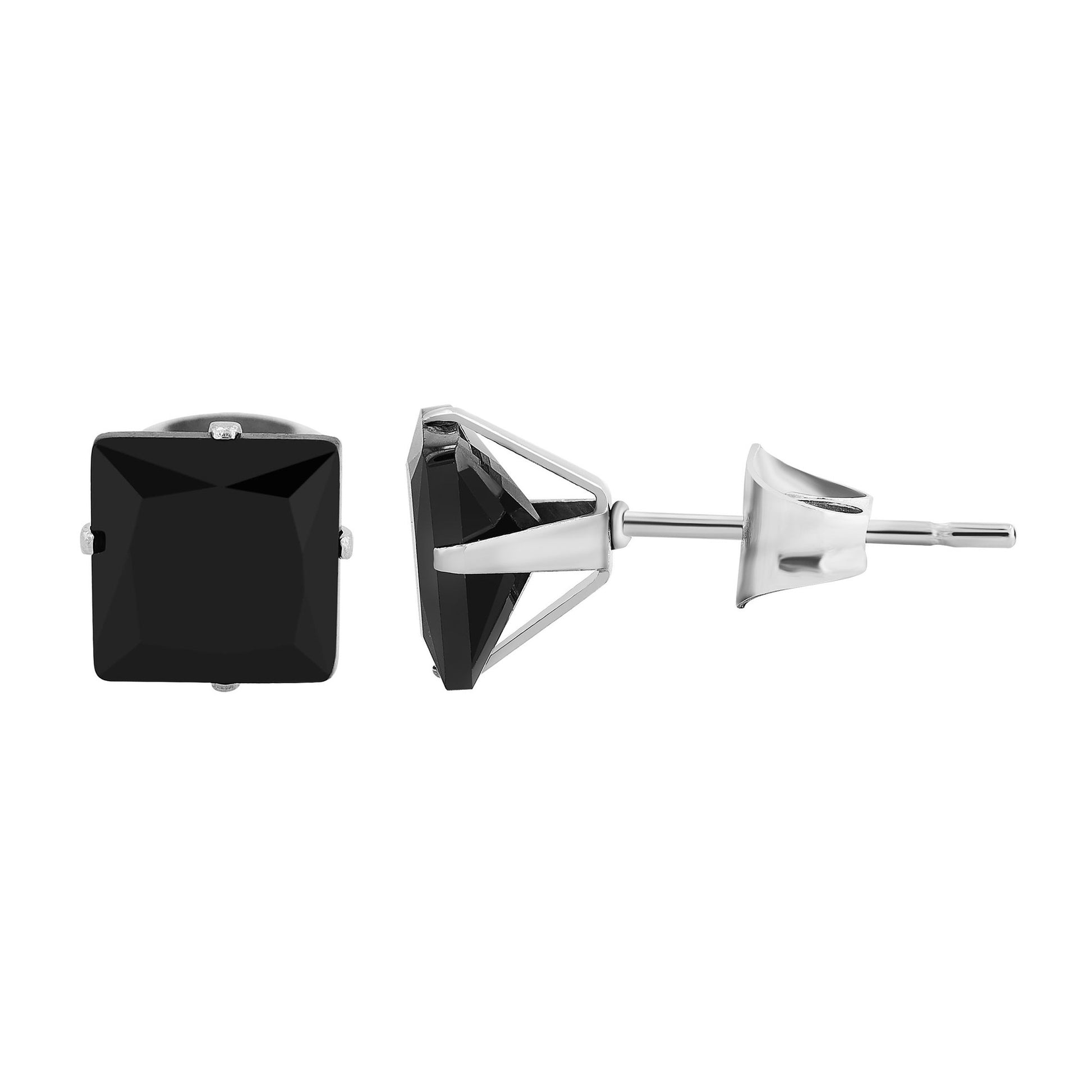 Damen Ohrringe – Ohrstecker aus Edelstahl mit Zirkonia