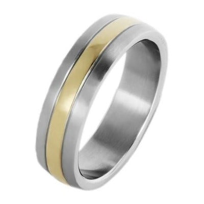 Herren Ring aus Edelstahl