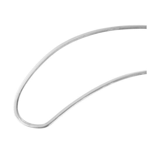 Damen Halskette – Schlangenkette aus Edelstahl 42 cm