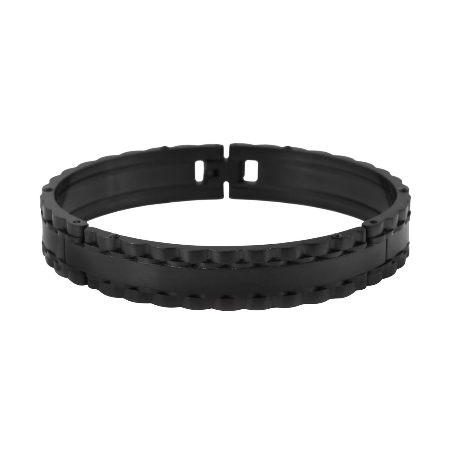 Unisex Armband – Armreif aus Edelstahl Ø 6,8 cm cm