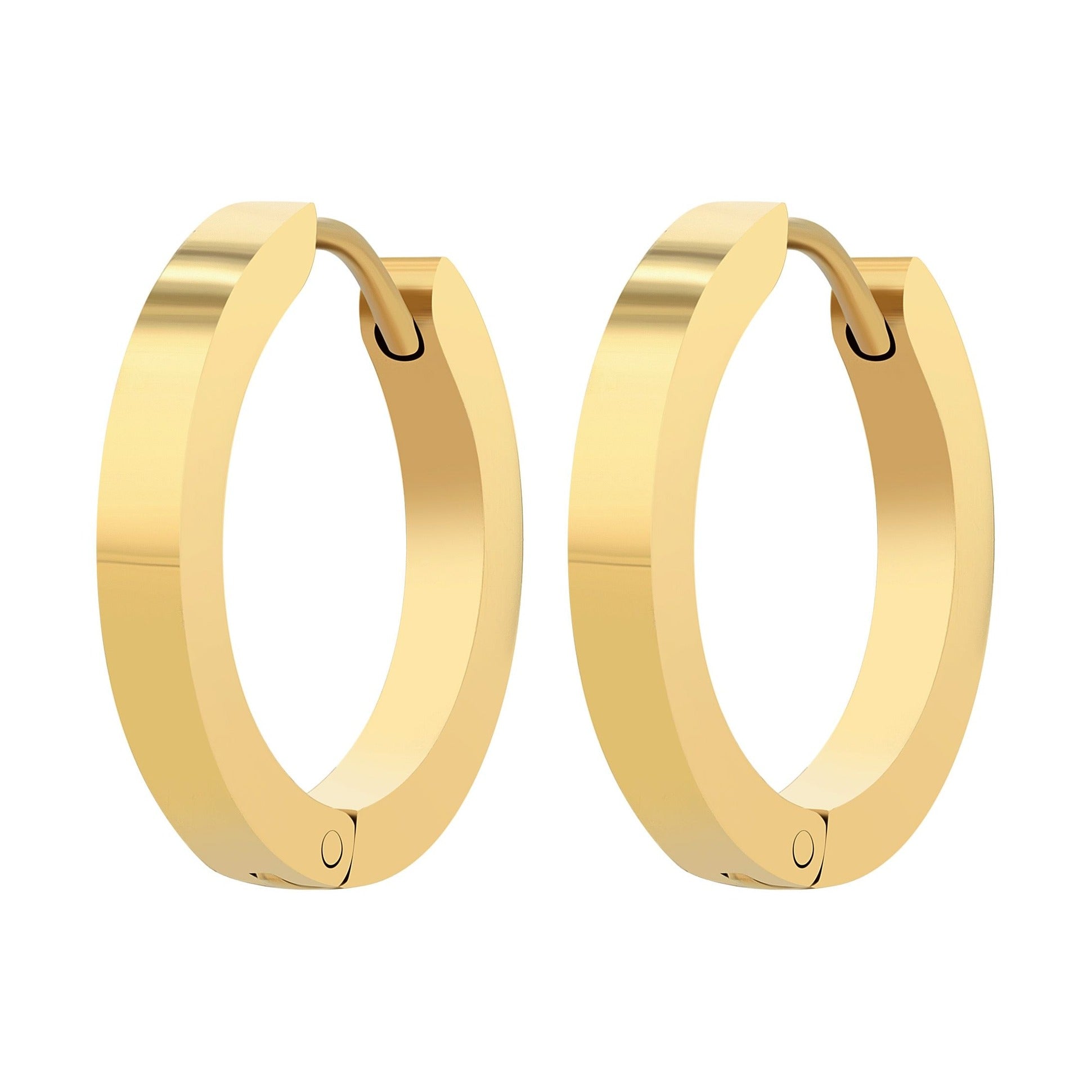 Damen Ohrringe – Creole aus Edelstahl