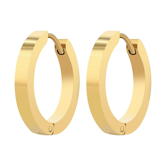 Damen Ohrringe – Creole aus Edelstahl