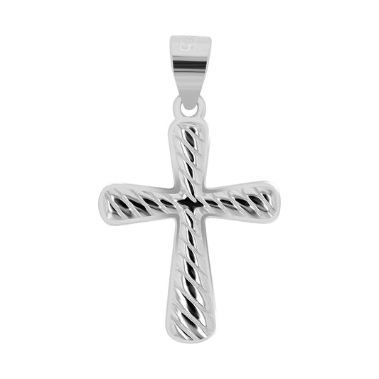 Unisex Anhänger – Kreuz Kreuzanhänger aus 925 Silber