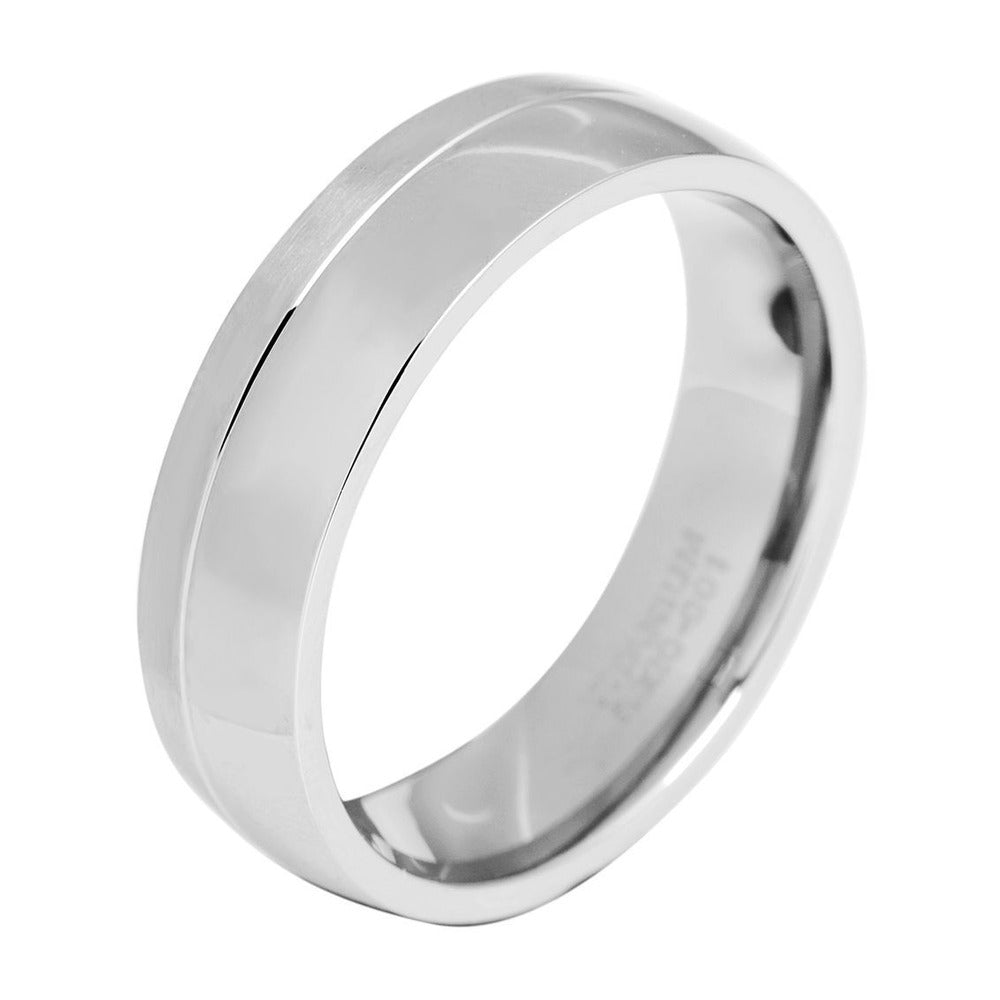 Herren Ring aus Titan