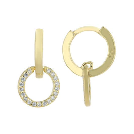 Damen Anhänger aus 925 Silber mit Zirkonia