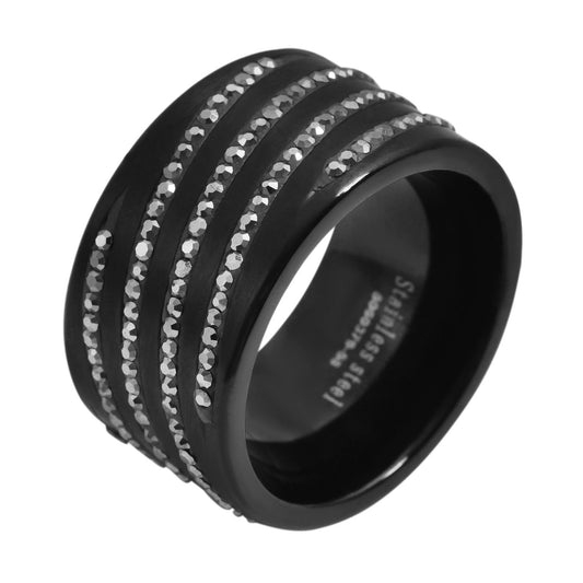 Damen Ring aus Edelstahl