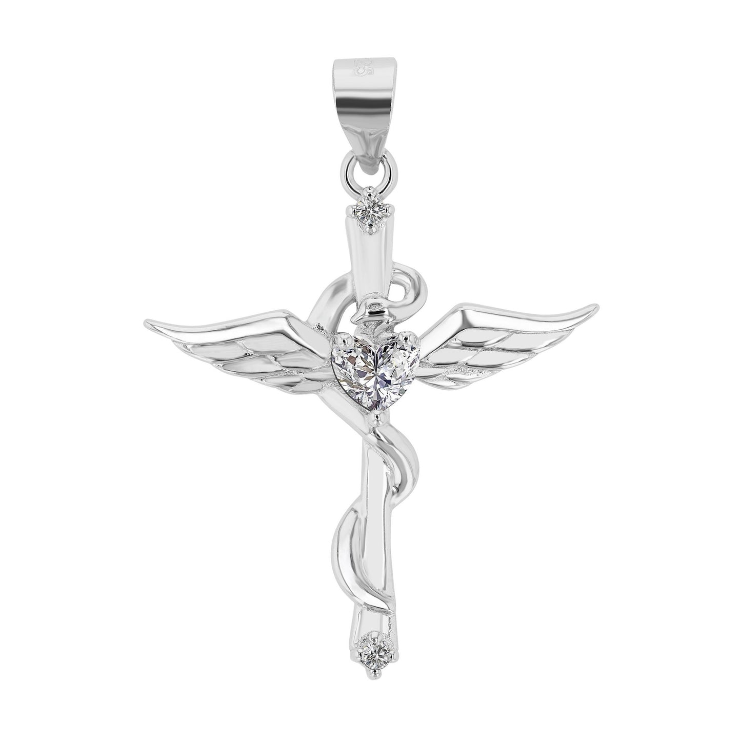 Unisex Anhänger – Kreuzanhänger aus 925 Silber