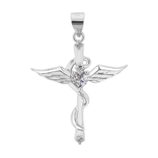 Unisex Anhänger – Kreuzanhänger aus 925 Silber