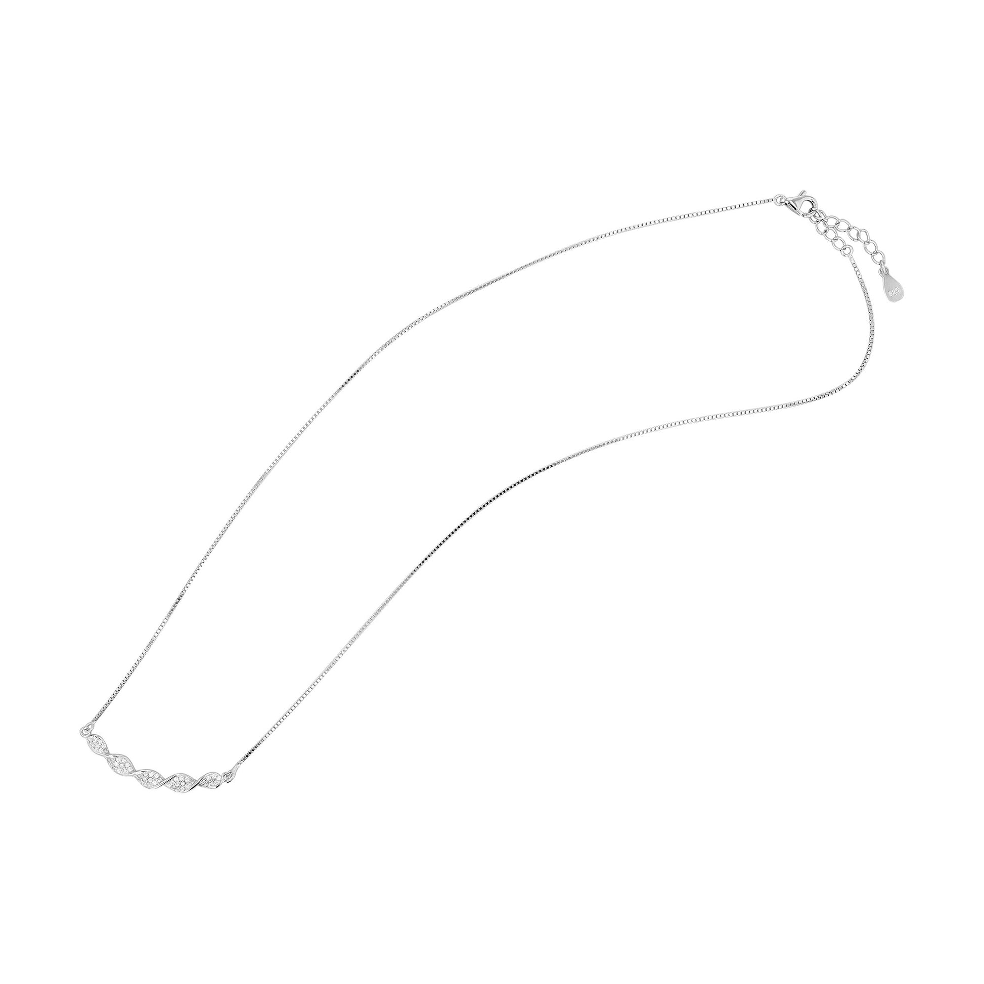 Damen Halskette mit Anhänger – aus 925 Silber