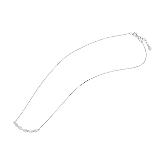 Damen Halskette mit Anhänger – aus 925 Silber