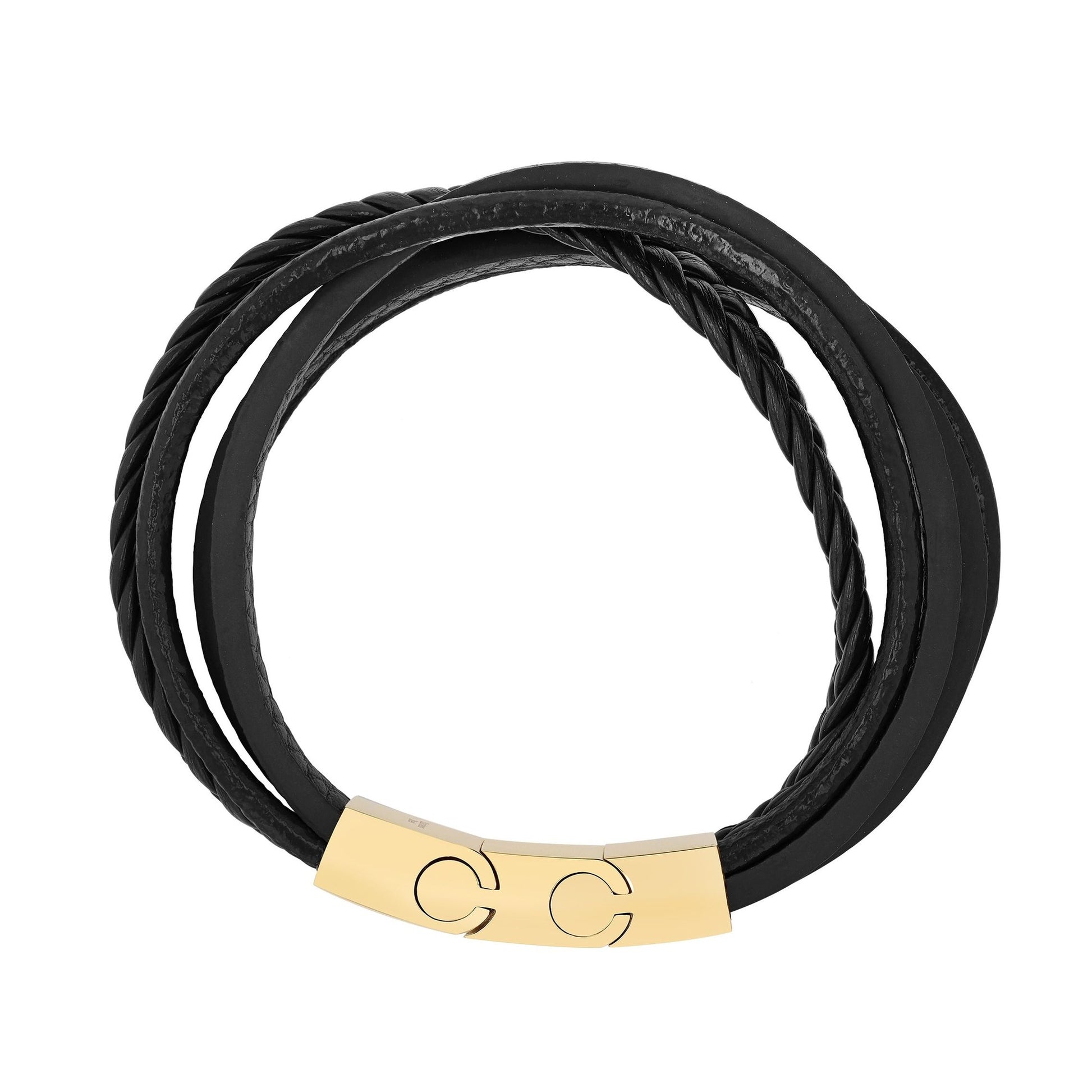 Herren Armband – Lederarmband aus Leder 21 cm