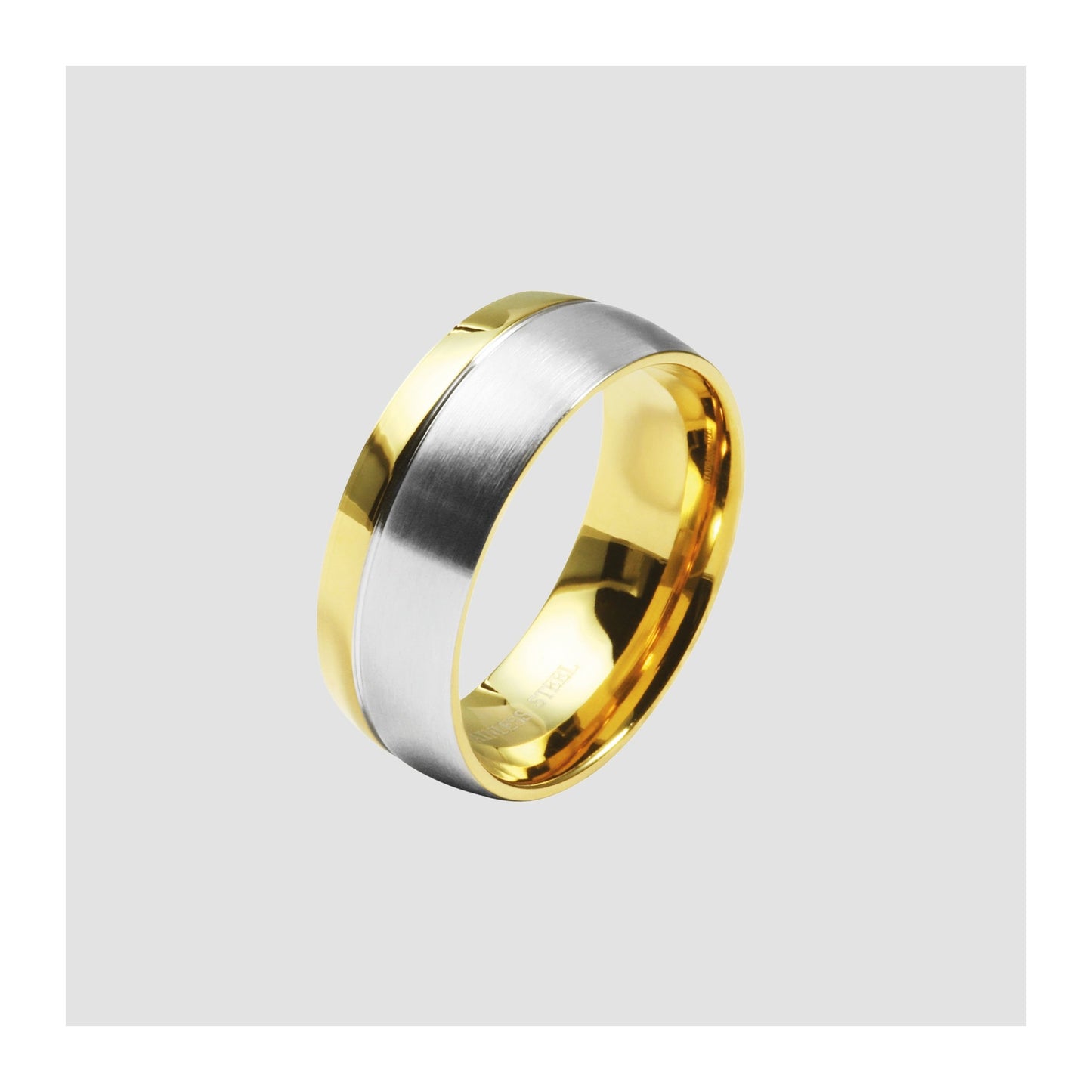 Herren Ring aus Edelstahl
