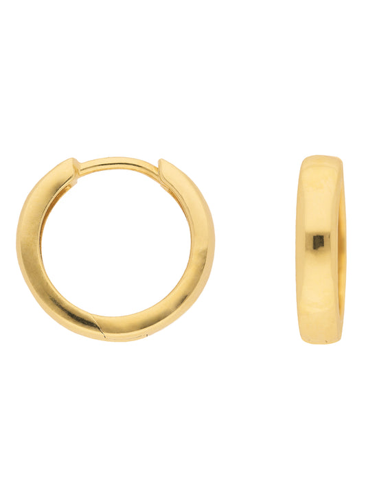 Adelia´s 585 Gold Ohrringe   Creolen Ø 15 mm
