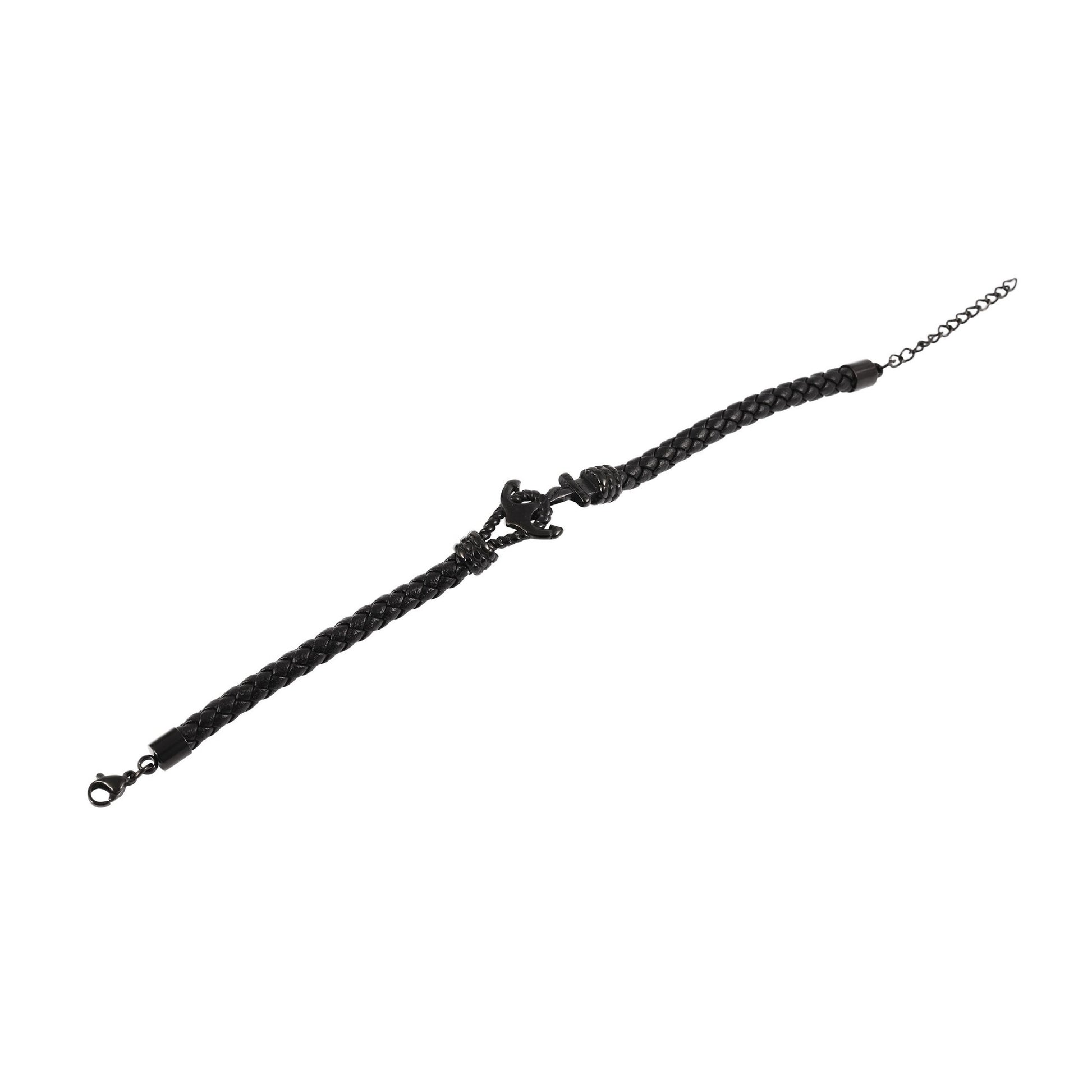 Unisex Armband aus Leder 19 cm