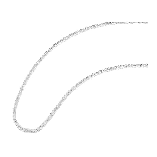 Herren Halskette – Königskette aus 925 Silber 60 cm