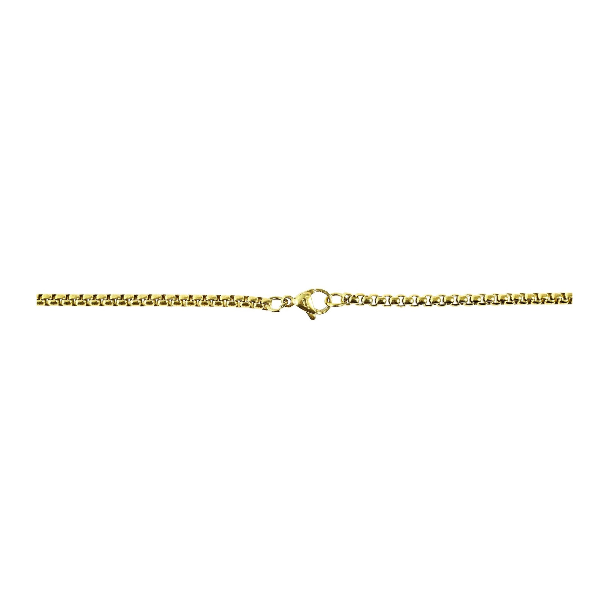 Unisex Halskette mit Anhänger – Kreuz aus Edelstahl