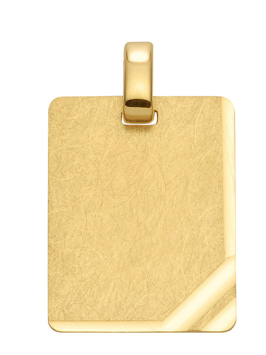 Adelia´s 333 Gold Gravurplatte Anhänger