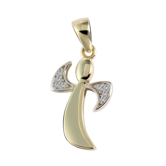 Damen Anhänger – Anhänger aus 333 Gold mit Zirkonia