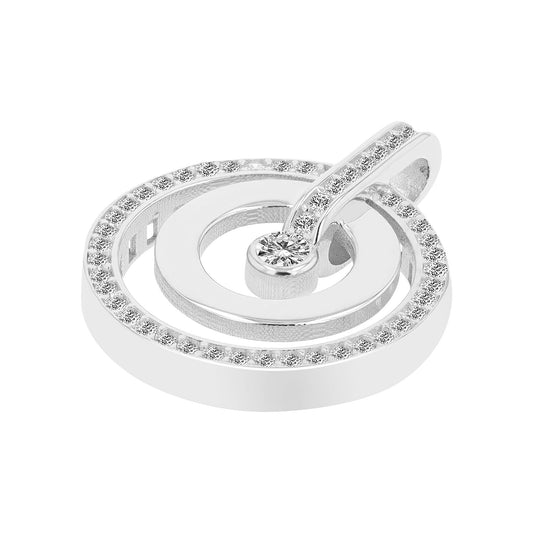 Damen Anhänger aus 333 Gold mit Zirkonia