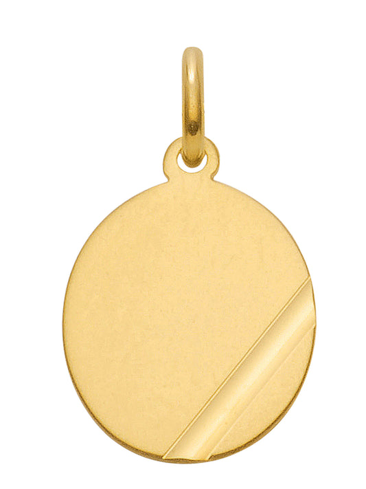 Adelia´s 333 Gold Gravurplatte Anhänger