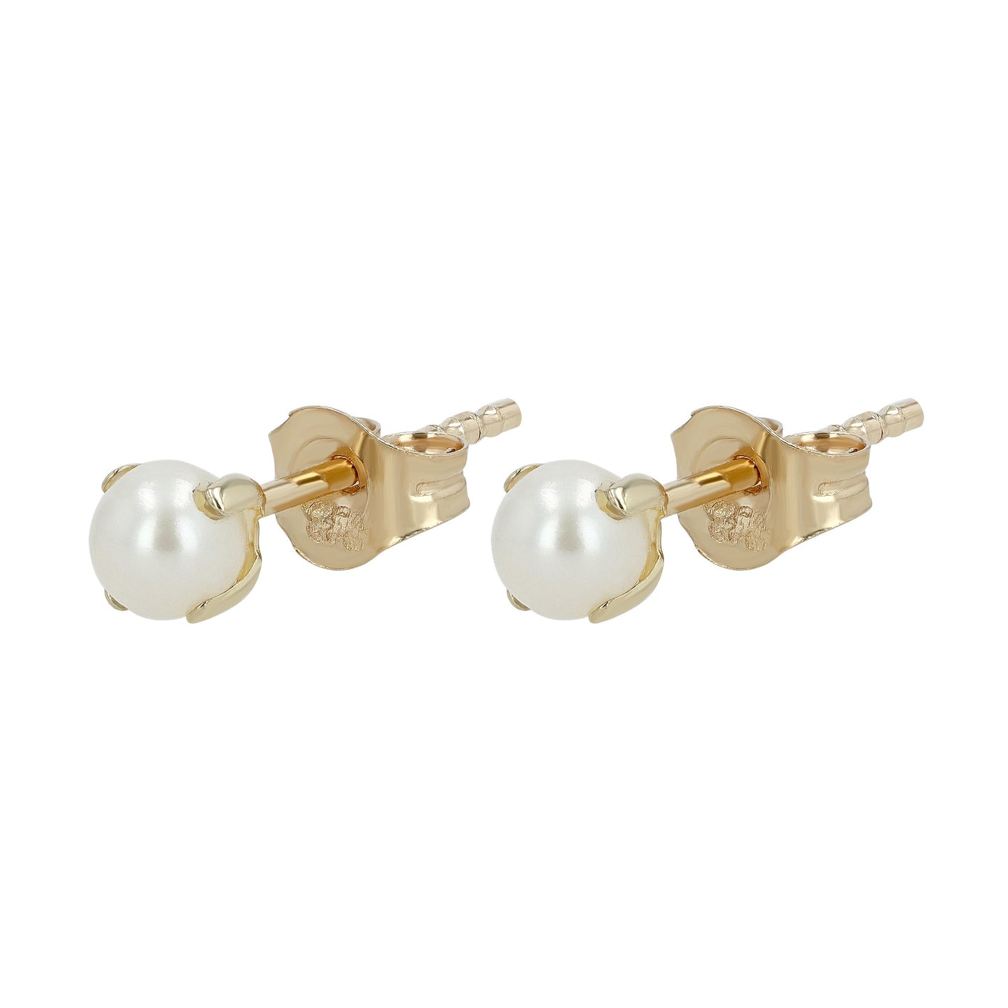 Damen Ohrringe – Ohrstecker aus 333 Gold mit Perle