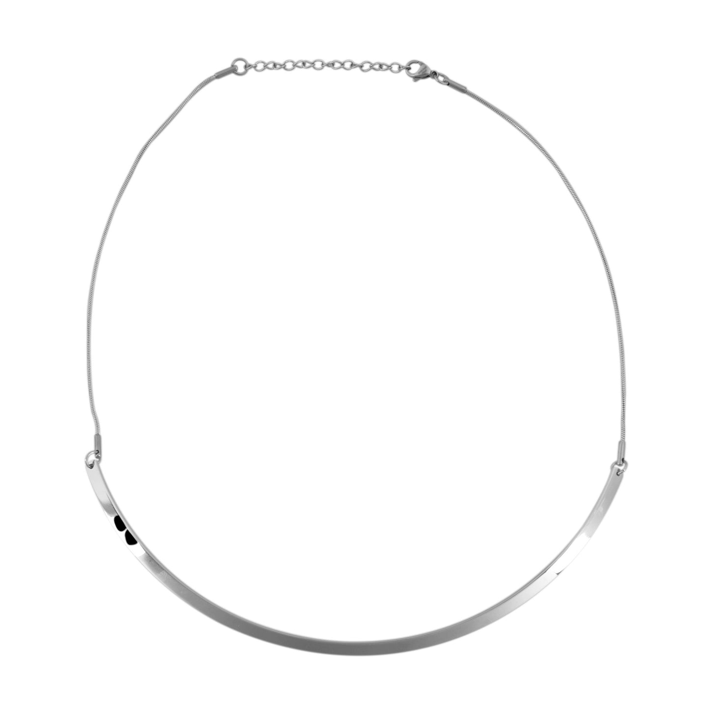Damen Halskette – Schlangenkette aus Edelstahl 40 cm