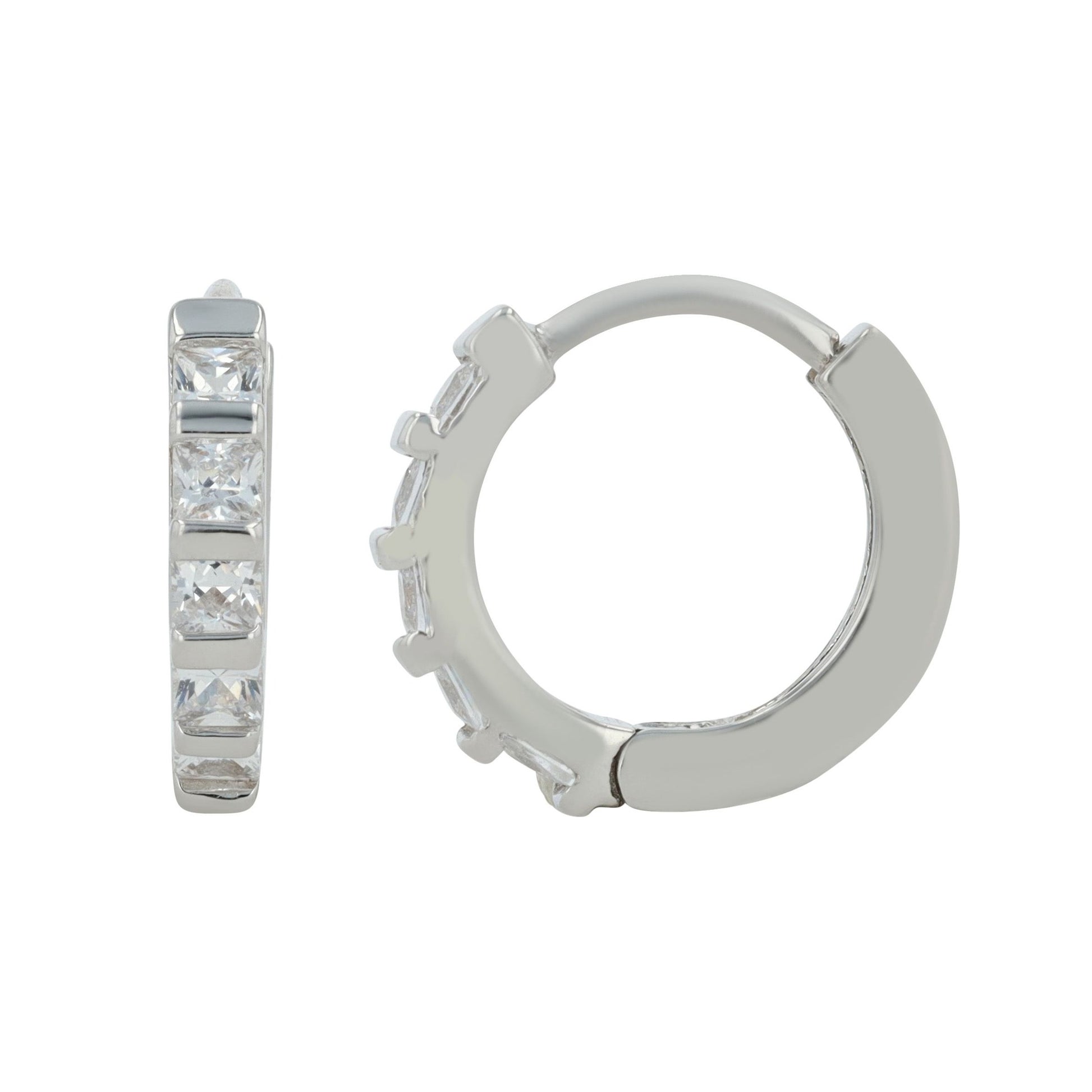 Damen Ohrringe – Creole aus 925 Silber