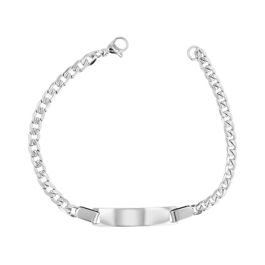 Damen Armband – Panzerarmband aus Edelstahl 18 cm