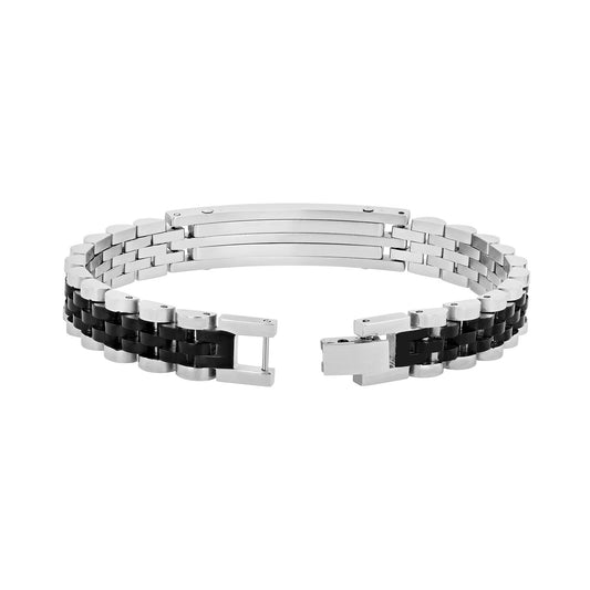 Unisex Armband – Gliederarmband aus Edelstahl 21 cm