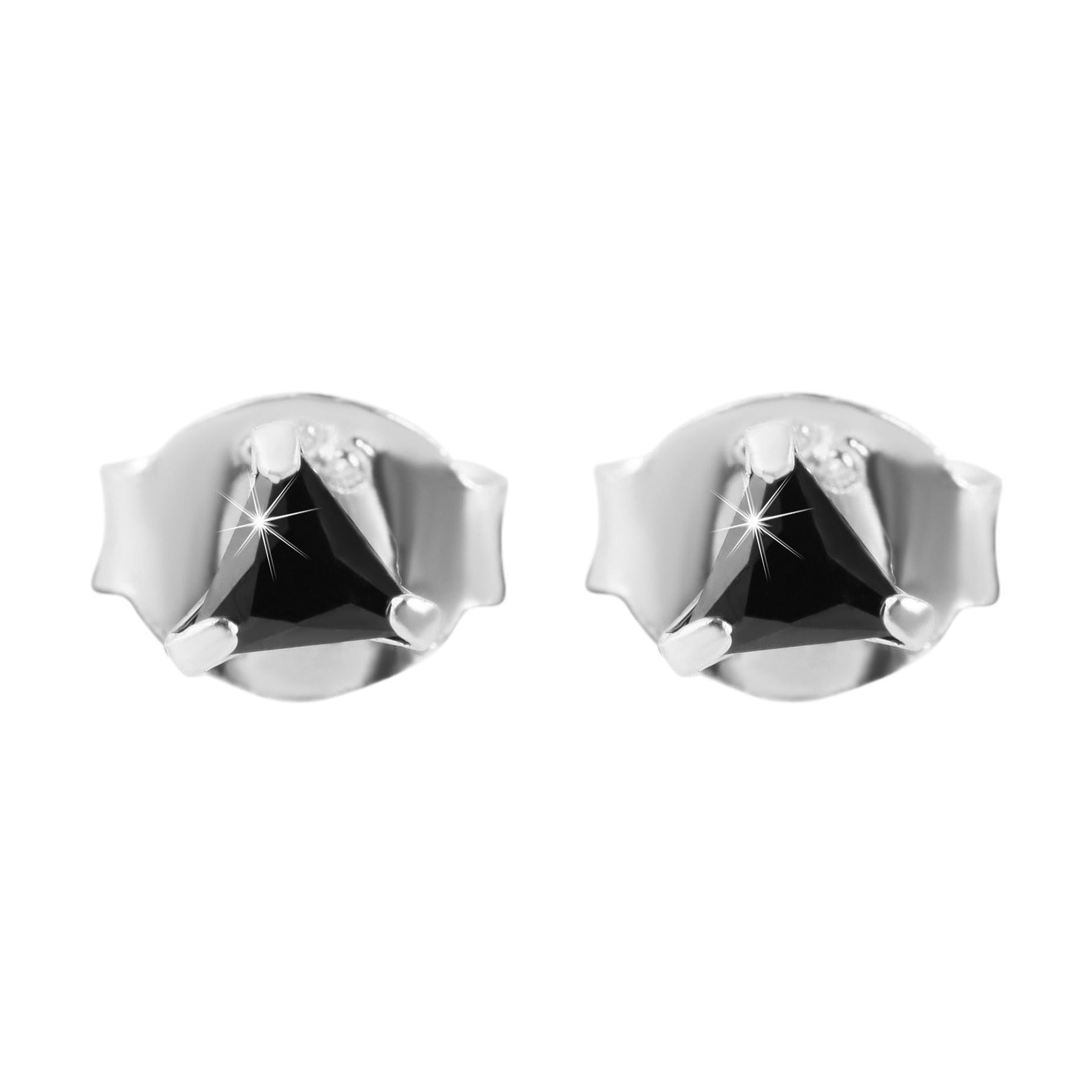 Damen Ohrringe – Ohrstecker aus 925 Silber mit Zirkonia