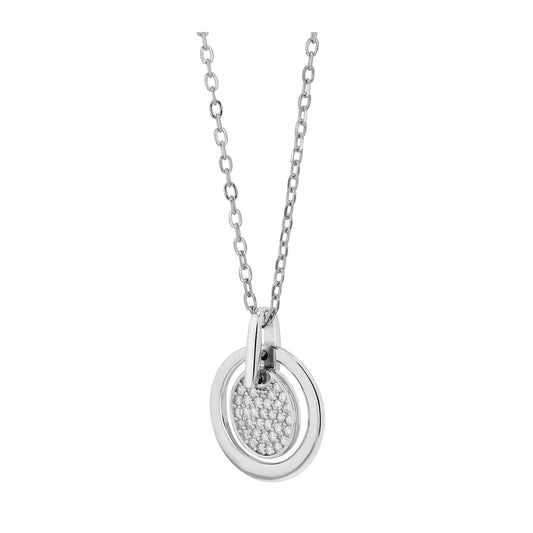 Damen Halskette mit Anhänger – aus 925 Silber