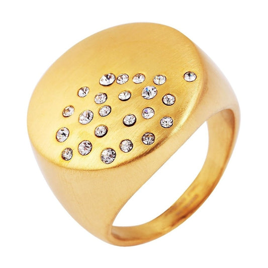 Damen Ring aus Edelstahl