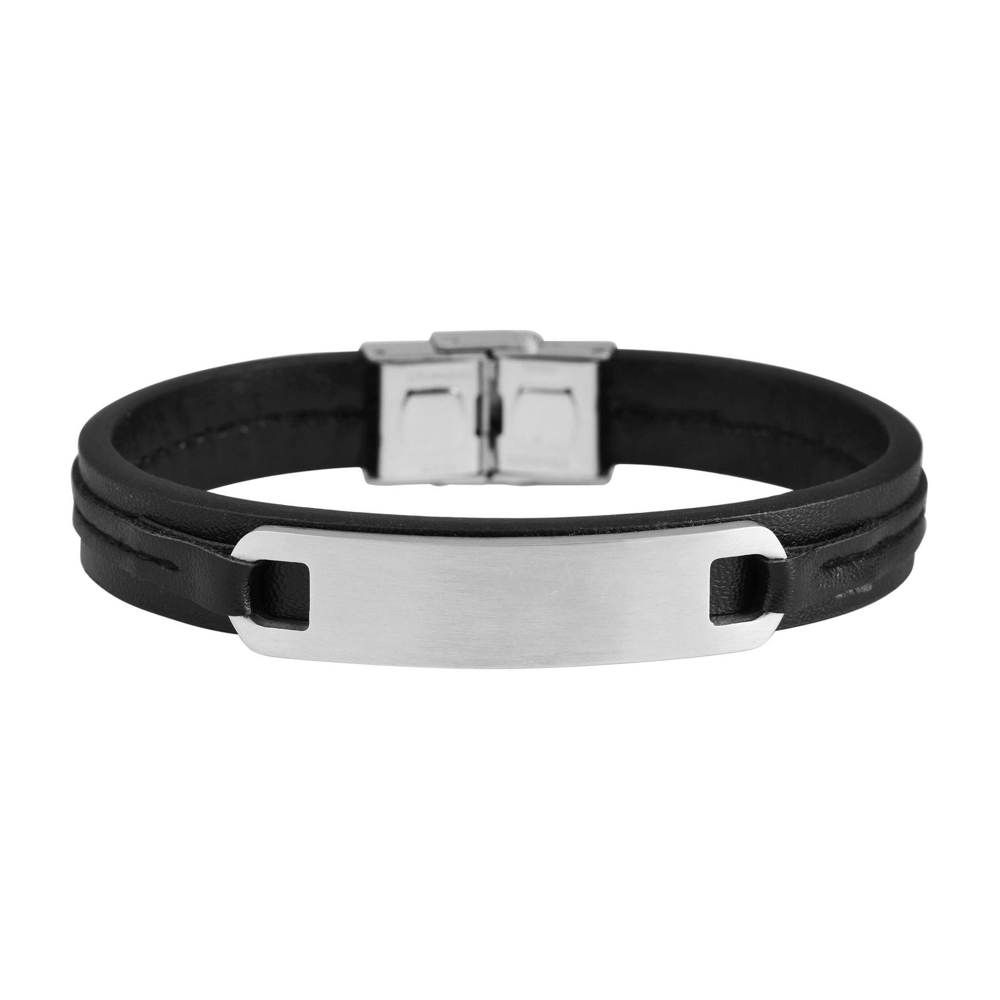Unisex Armband aus Leder 20,5 cm